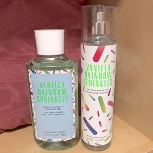 Vanilla Rainbow Sprinkles Body Care Duo